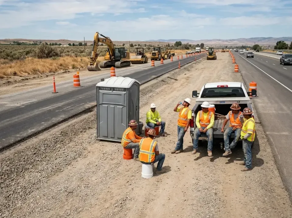 highway-road-construction-crew-007 — frequently asked questions, Porta Potty and Restroom Rentals in Kechi, KS